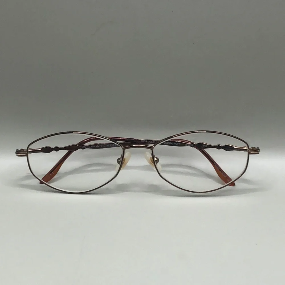 Marchon Eyeglass Frame 111 Cocoa Puff 55-16-135 Full Rim  Frames Only